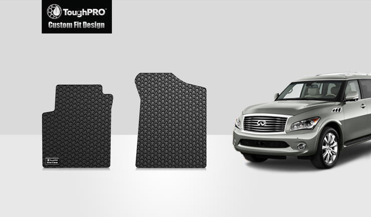 CUSTOM FIT FOR INFINITI QX56 2011 Two Front Mats