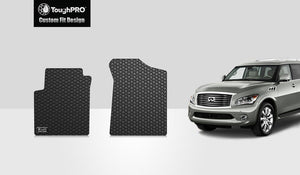 CUSTOM FIT FOR INFINITI QX56 2012 Two Front Mats