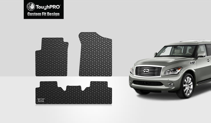 CUSTOM FIT FOR INFINITI QX56 2013 1st & 2nd Row