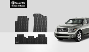 CUSTOM FIT FOR INFINITI QX56 2013 1st & 2nd Row