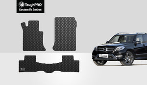 CUSTOM FIT FOR MERCEDES-BENZ GLK250 2015 1st & 2nd Row