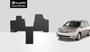 CUSTOM FIT FOR TOYOTA Sienna 2006 Front Mat 7 Seater