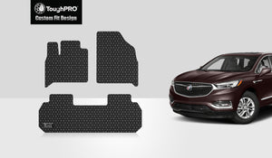 CUSTOM FIT FOR BUICK Enclave 2018 1st & 2nd Row Mats