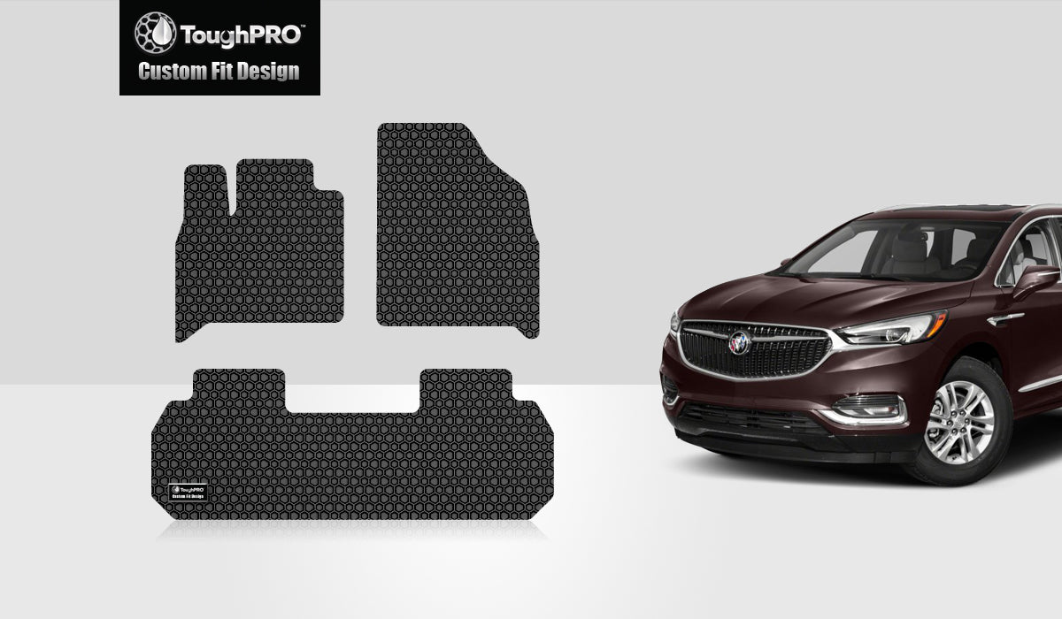 CUSTOM FIT FOR BUICK Enclave 2022 1st & 2nd Row Mats