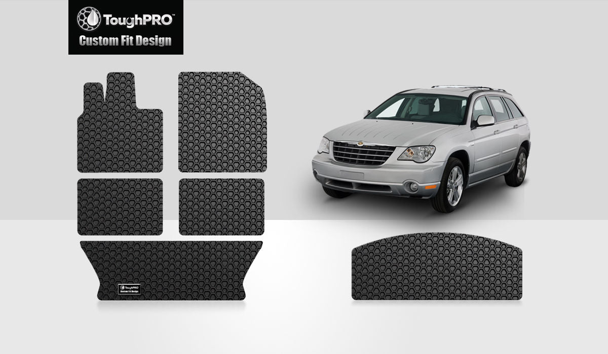 CUSTOM FIT FOR CHRYSLER Pacifica 2004 Front Row  2nd Row  3rd Row  Cargo Mat (3rd Row Up)