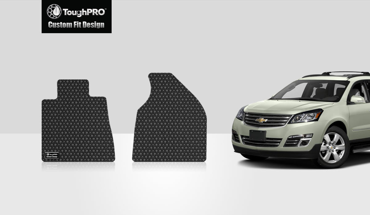 CUSTOM FIT FOR CHEVROLET Traverse 2011 Two Front Mats BUCKET