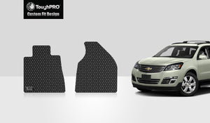 CUSTOM FIT FOR CHEVROLET Traverse 2013 Two Front Mats BUCKET