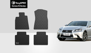 CUSTOM FIT FOR LEXUS GS460 2010 Floor Mats Set RWD (Rear Wheel Drive)