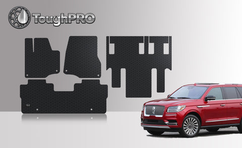 CUSTOM FIT FOR LINCOLN Navigator (Bucket No Console) 2018 Front Row 2nd Row 3rd Row