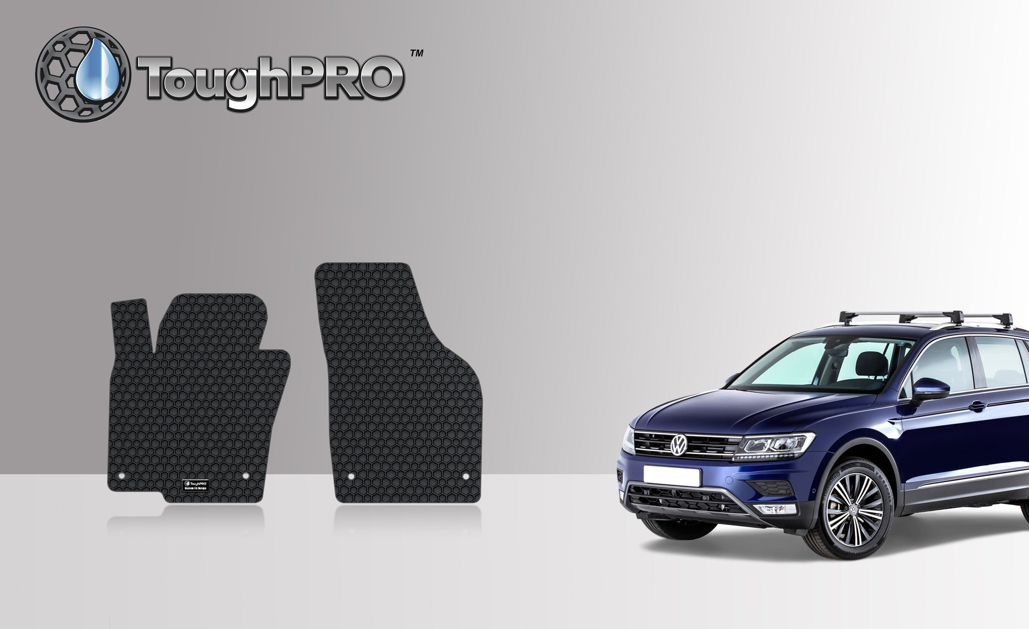 CUSTOM FIT FOR VOLKSWAGEN Tiguan 2015 Two Front Mats