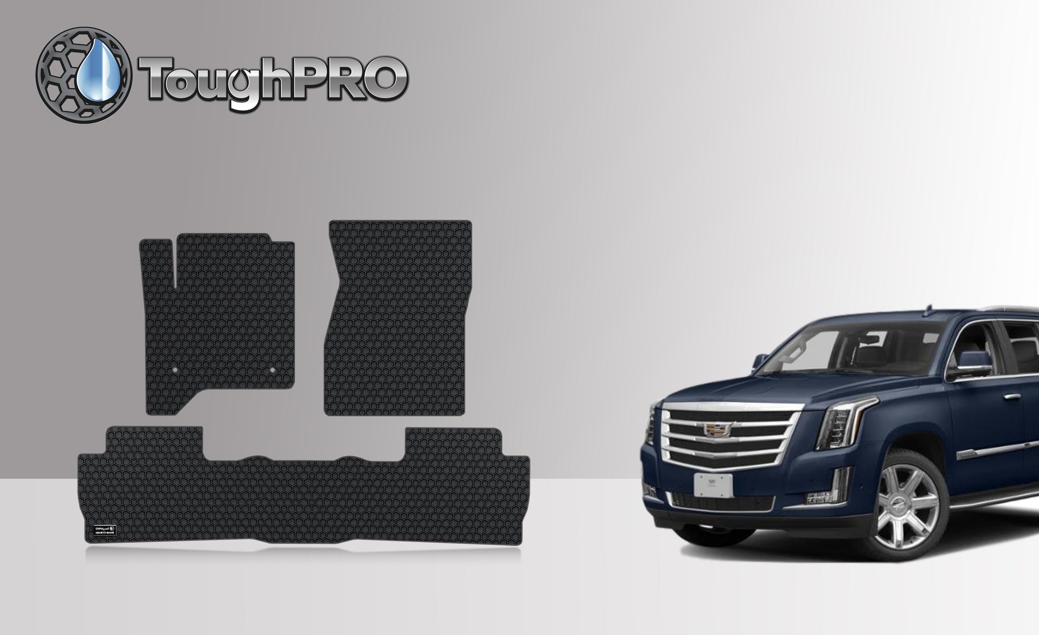 CUSTOM FIT FOR CADILLAC Escalade 2019 1st & 2nd Row BENCH SEATING