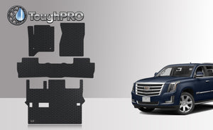 CUSTOM FIT FOR CADILLAC Escalade 2015 Front Row 2nd Row 3rd Row BENCH SEATING