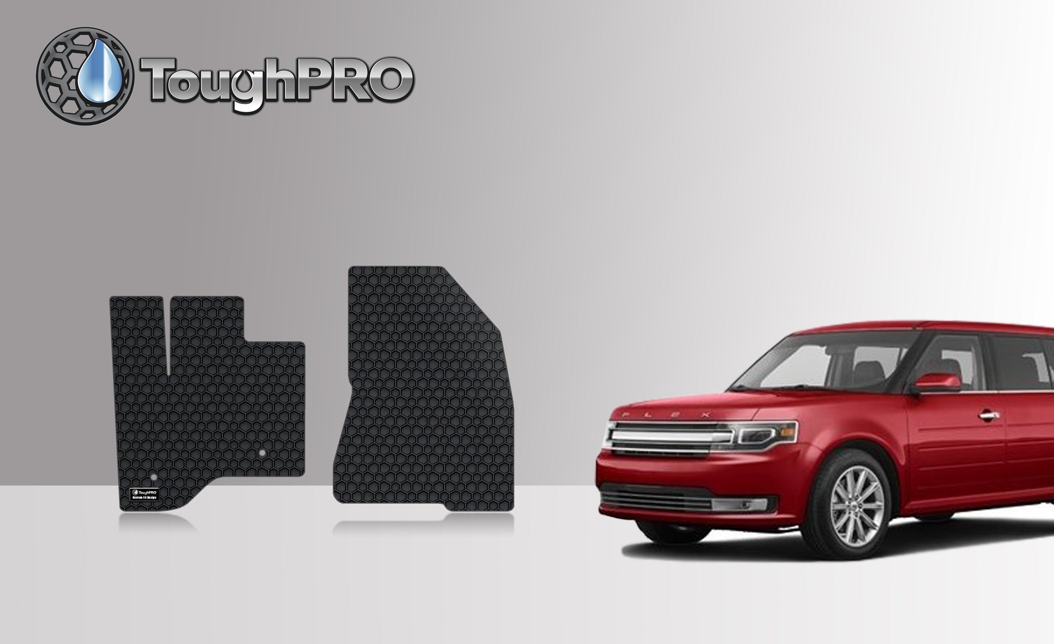 CUSTOM FIT FOR FORD Flex 2013 Two Front Mats