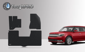CUSTOM FIT FOR FORD Flex 2014 1st & 2nd Row (2nd Row Bench)