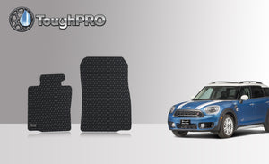 CUSTOM FIT FOR MINI Countryman 2014 Two Front Mats