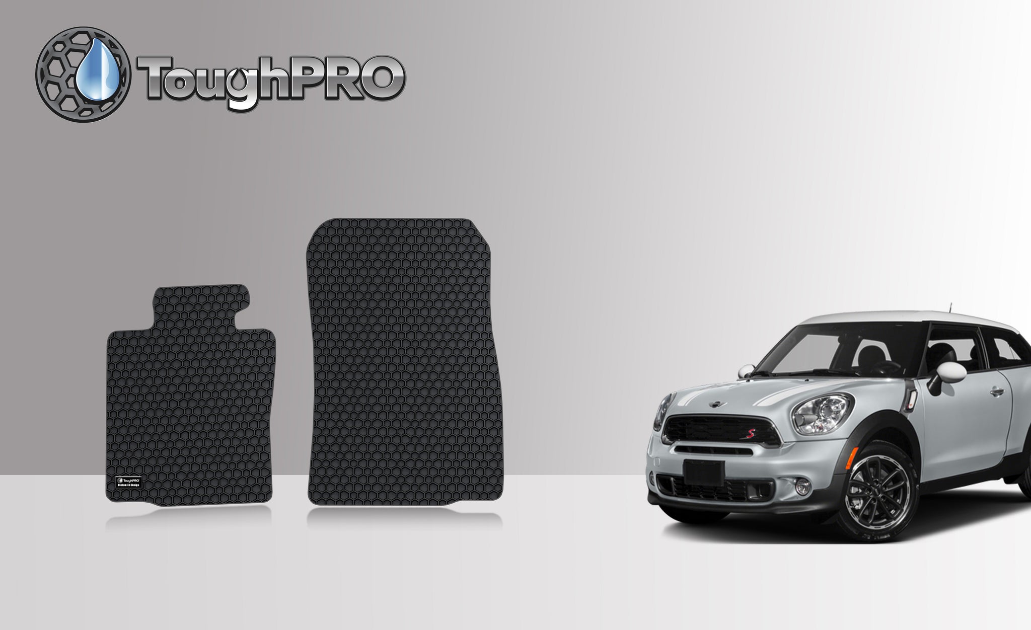 CUSTOM FIT FOR MINI Paceman 2014 Two Front Mats