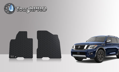 CUSTOM FIT FOR NISSAN Armada 2014 Two Front Mats