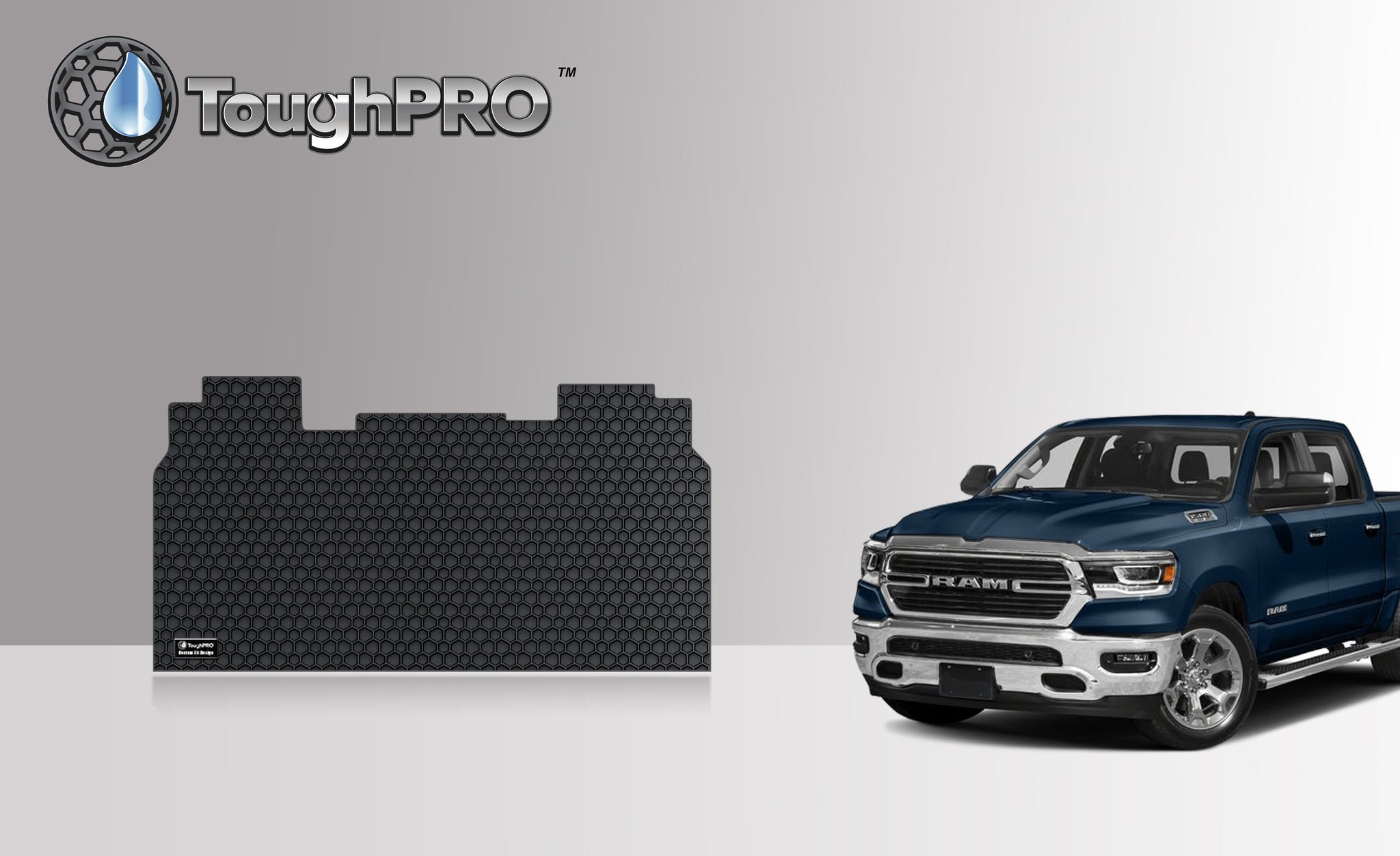 CUSTOM FIT FOR DODGE RAM 1500 Crew Cab 2022 Second Row (With Rear Under-Seat Storage)