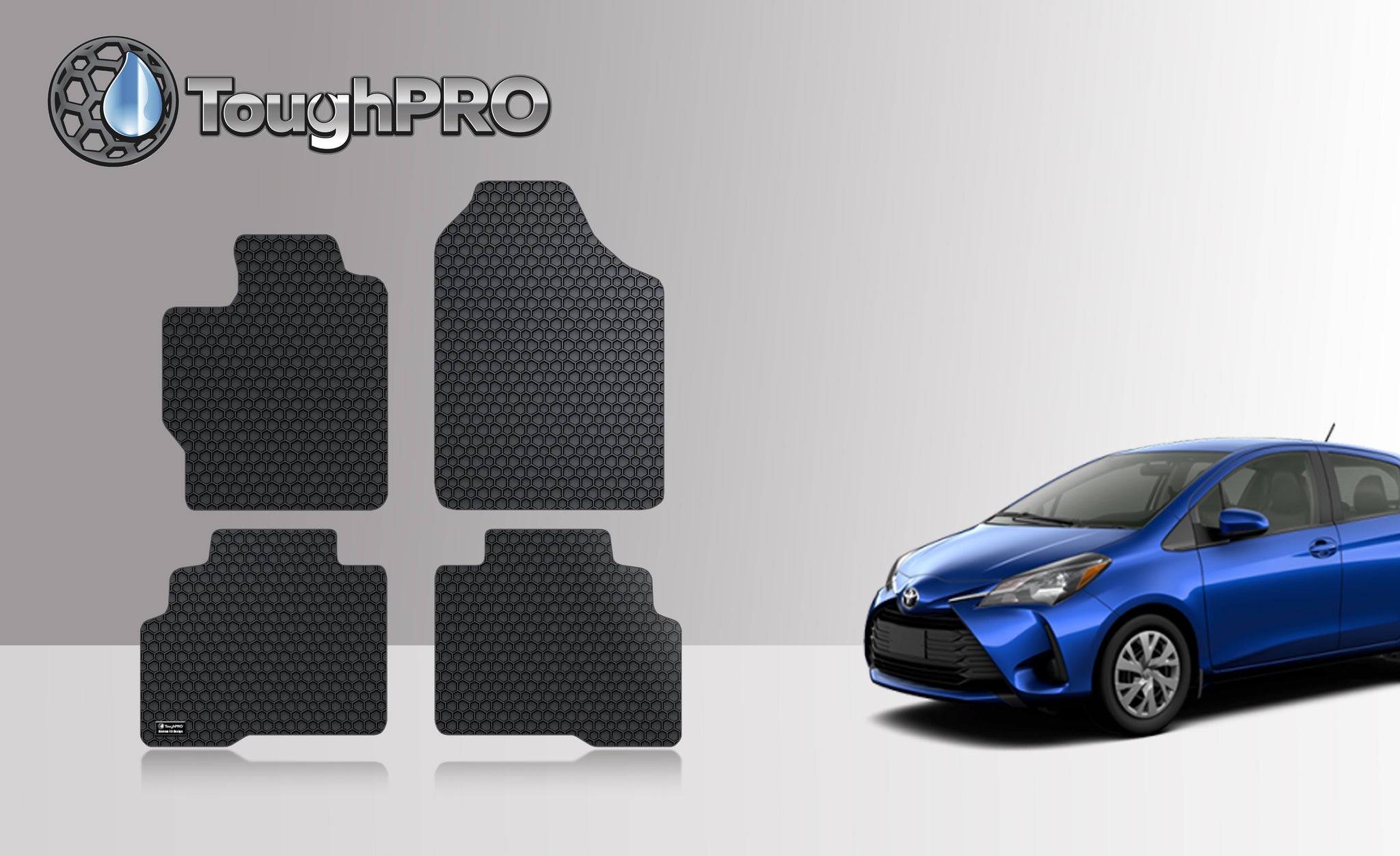 CUSTOM FIT FOR TOYOTA Yaris 2008 1st & 2nd Row