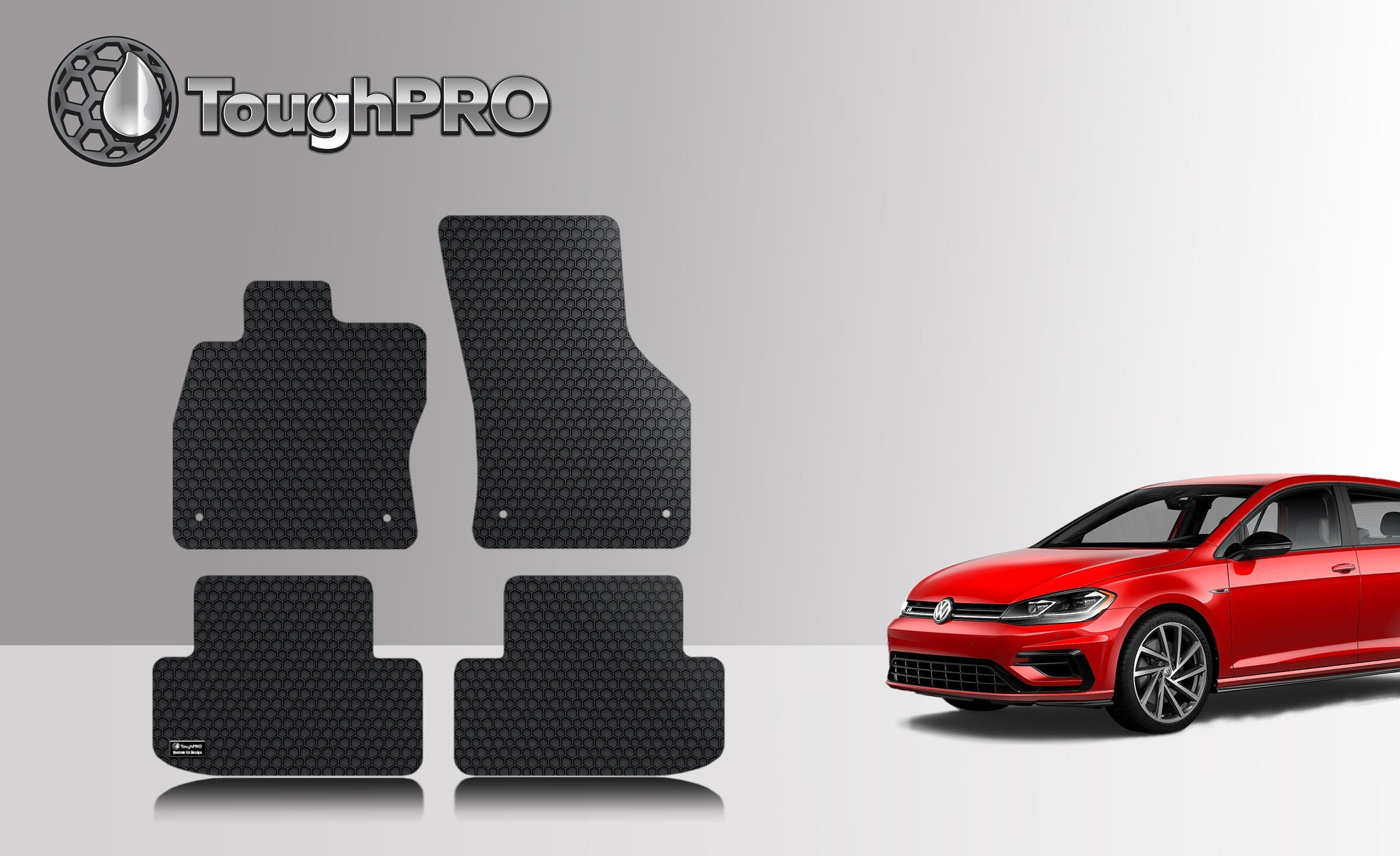 CUSTOM FIT FOR VOLKSWAGEN Golf R 2022 1st & 2nd Row