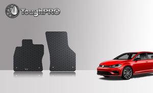 CUSTOM FIT FOR VOLKSWAGEN Golf R 2019 Two Front Mats