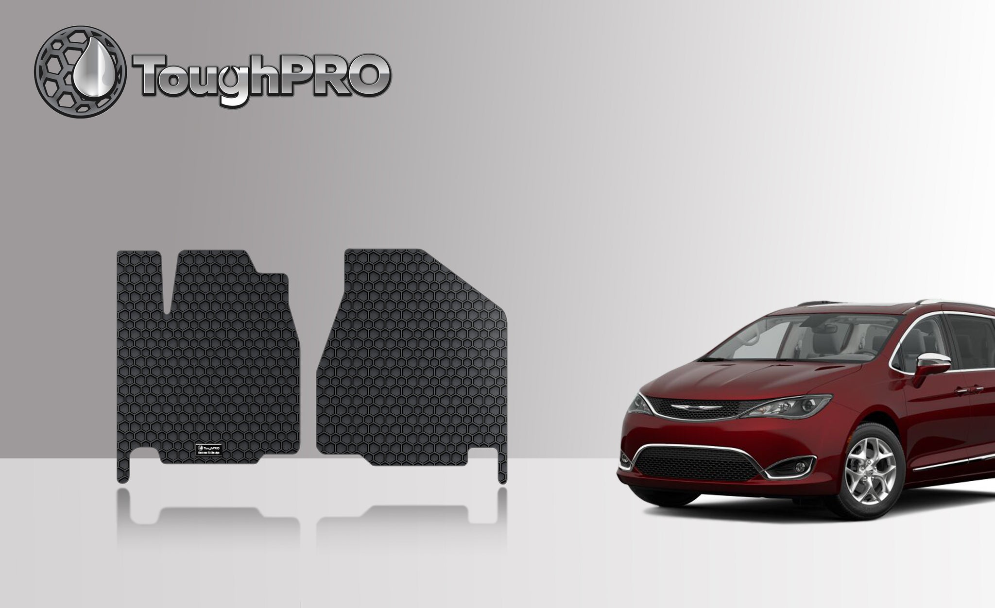 CUSTOM FIT FOR CHRYSLER Pacifica 2022 Two Front Mats