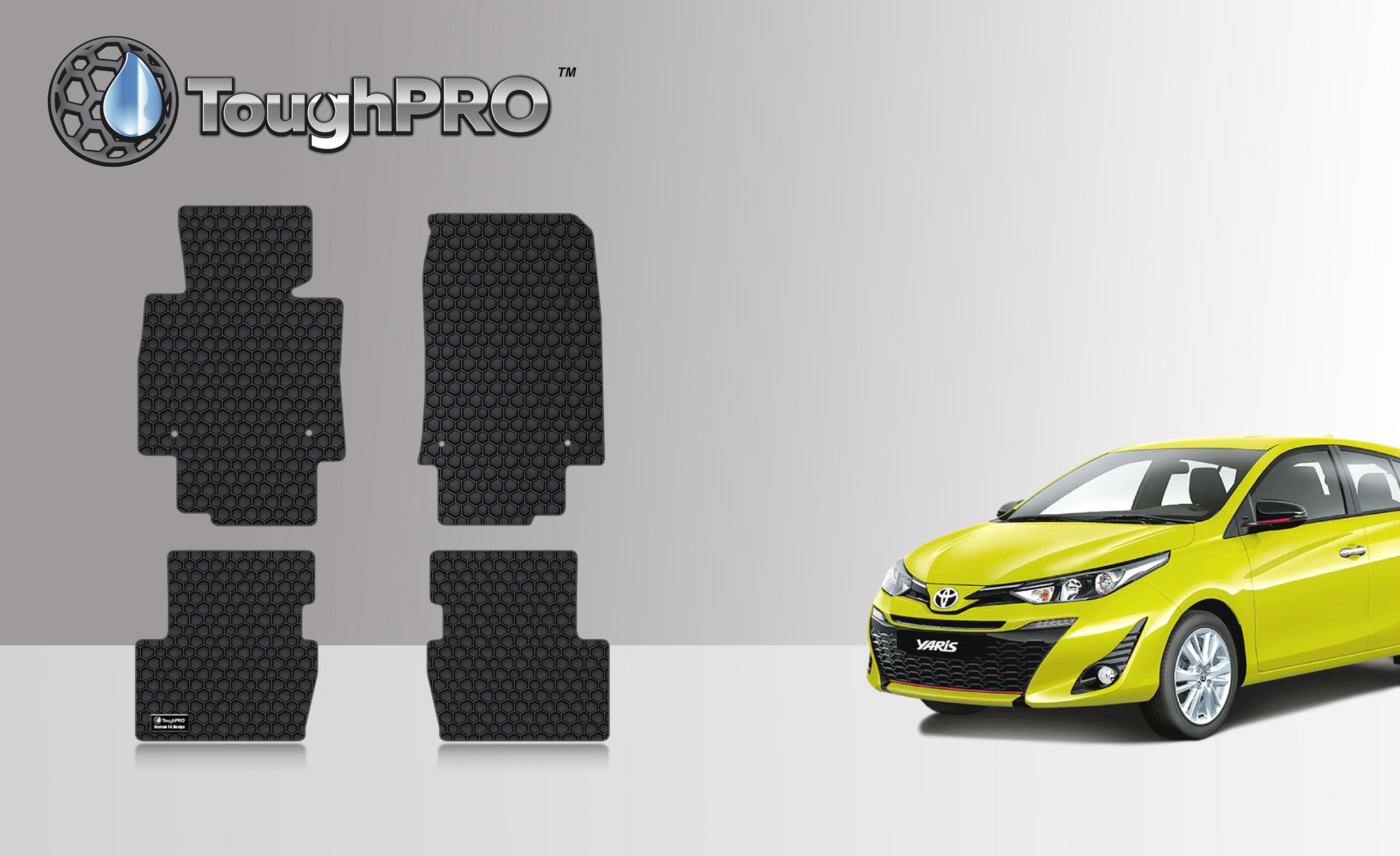CUSTOM FIT FOR TOYOTA Yaris Hatchback 2020 1st & 2nd Row