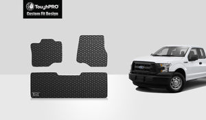 CUSTOM FIT FOR FORD F150 2022 1st & 2nd Row Super Cab
