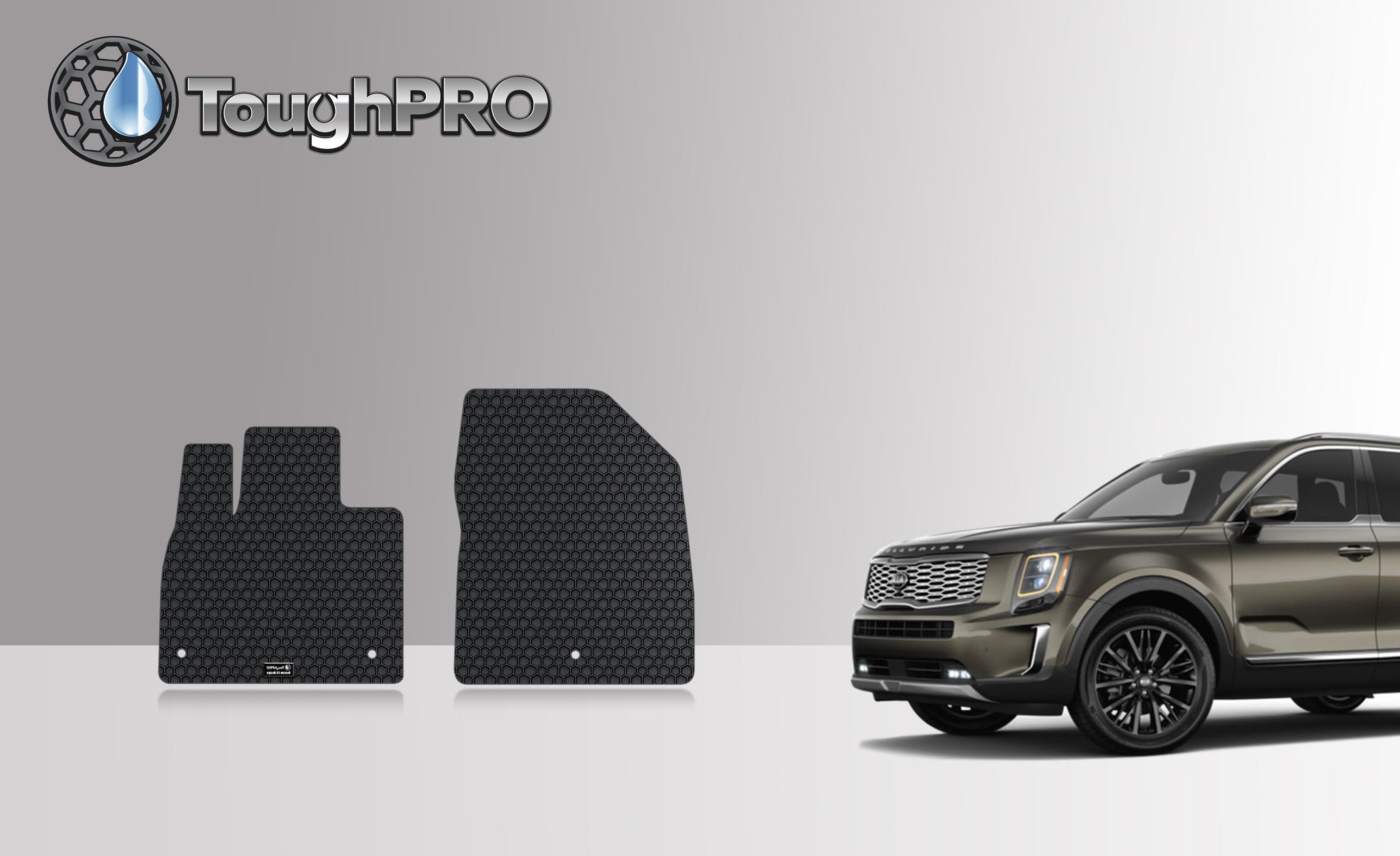 CUSTOM FIT FOR KIA Telluride 2022 Two Front Mats