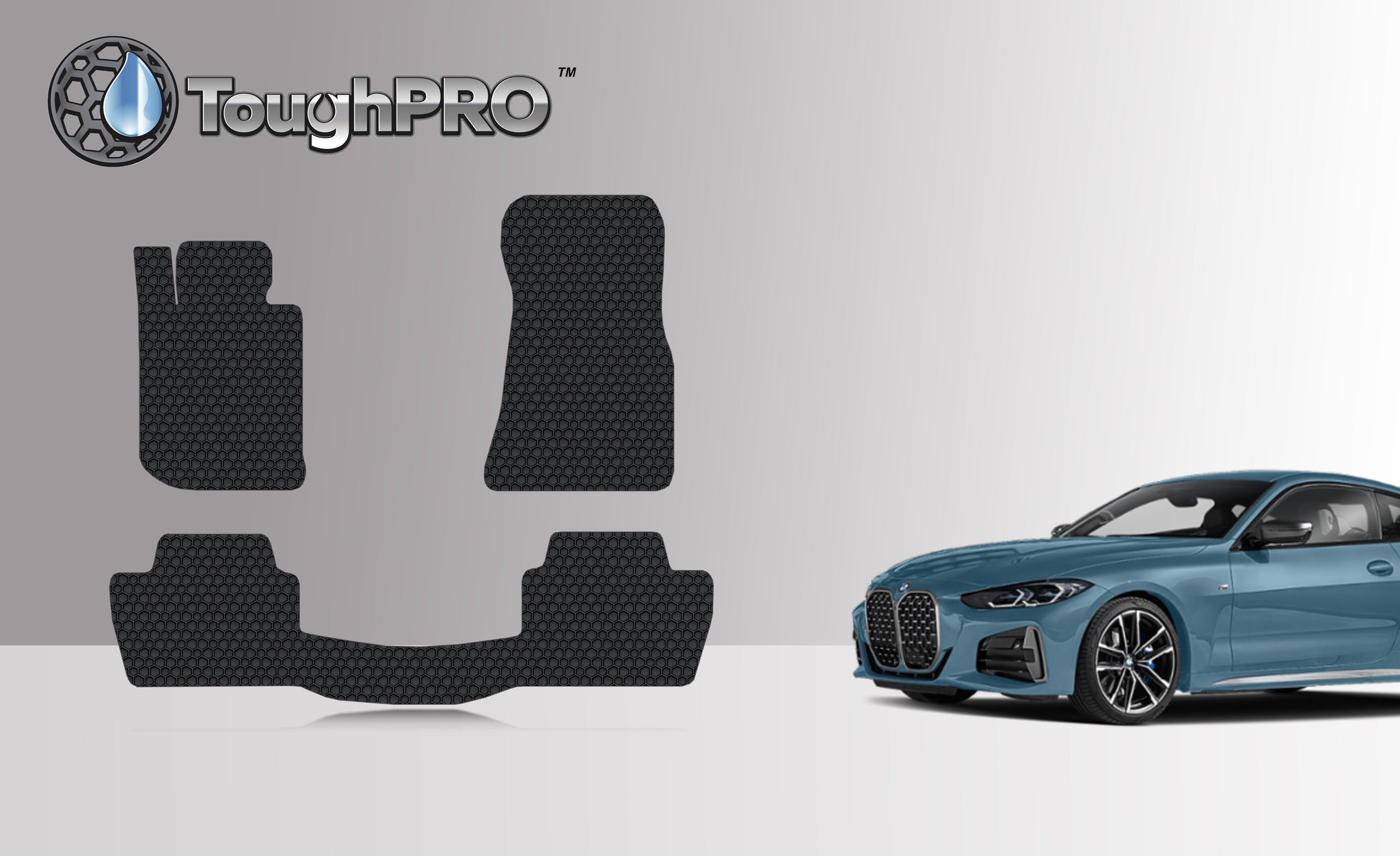 CUSTOM FIT FOR BMW 430i Coupe 2023 1st & 2nd Row