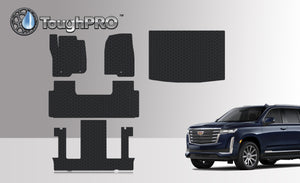 CUSTOM FIT FOR CADILLAC Escalade ESV 2022 Front Row 2nd Row 3rd Row + Cargo 2nd Row BUCKET SEATING
