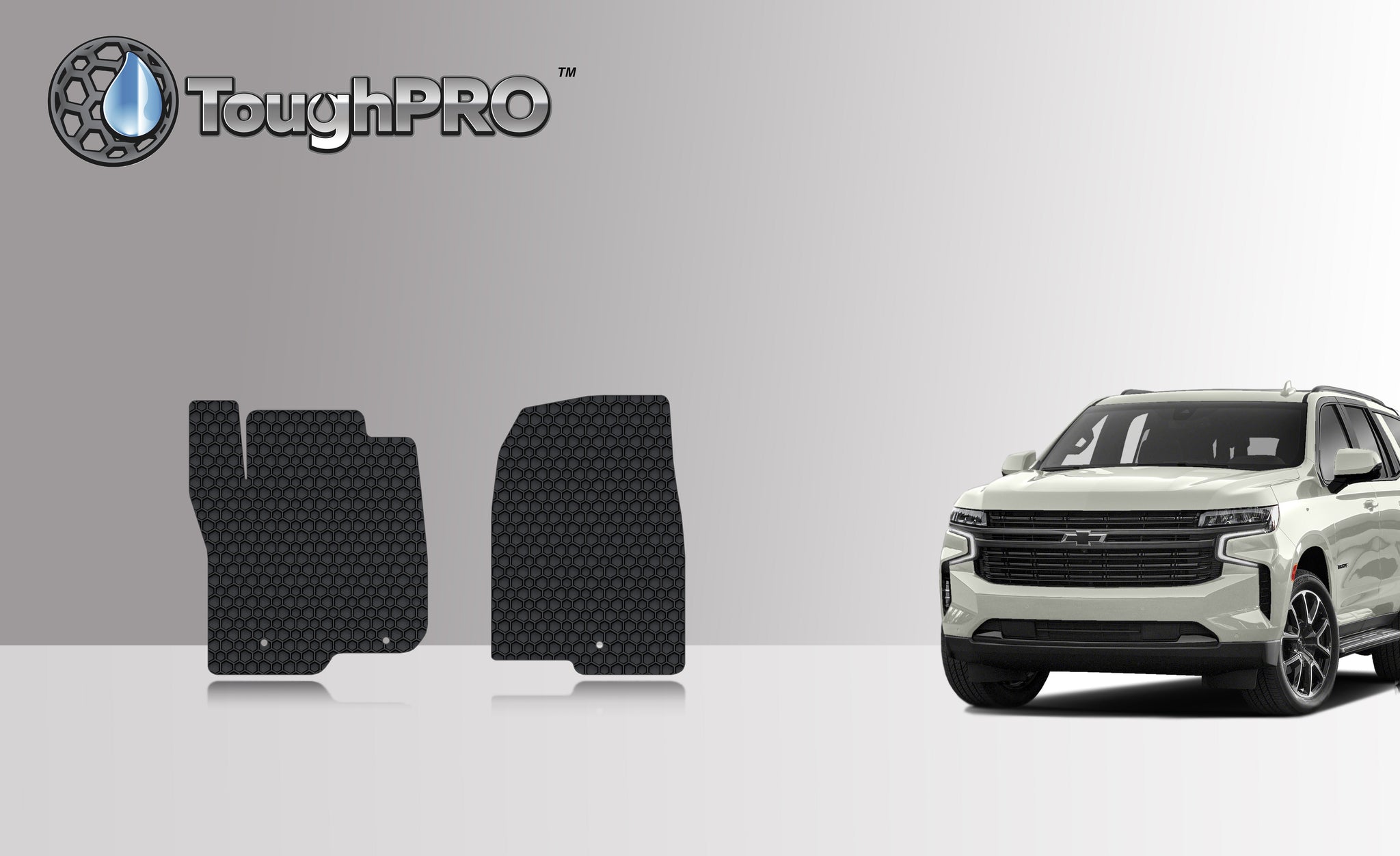 CUSTOM FIT FOR CHEVROLET Tahoe 2021 Two Front Mats