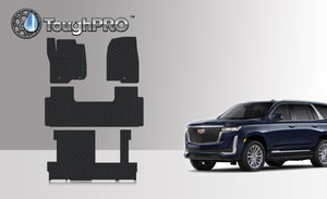 CUSTOM FIT FOR CADILLAC Escalade ESV 2022 Front Row 2nd Row 3rd Row 2nd Row BENCH SEATING