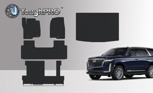 CUSTOM FIT FOR CADILLAC Escalade ESV 2023 Front Row 2nd Row 3rd Row + Cargo 2nd Row BENCH SEATING