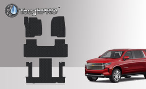 CUSTOM FIT FOR CHEVROLET Suburban 2022 Front Row 2nd Row 3rd Row 2nd Row BUCKET SEATING