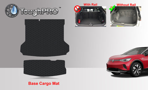 CUSTOM FIT FOR VOLKSWAGEN ID.4 2021 Trunk Mat + Storage (No Rails)