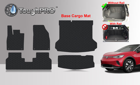CUSTOM FIT FOR VOLKSWAGEN ID.4 2021 Full Set 1st & 2nd Row + Cargo + Storage (No Rails)