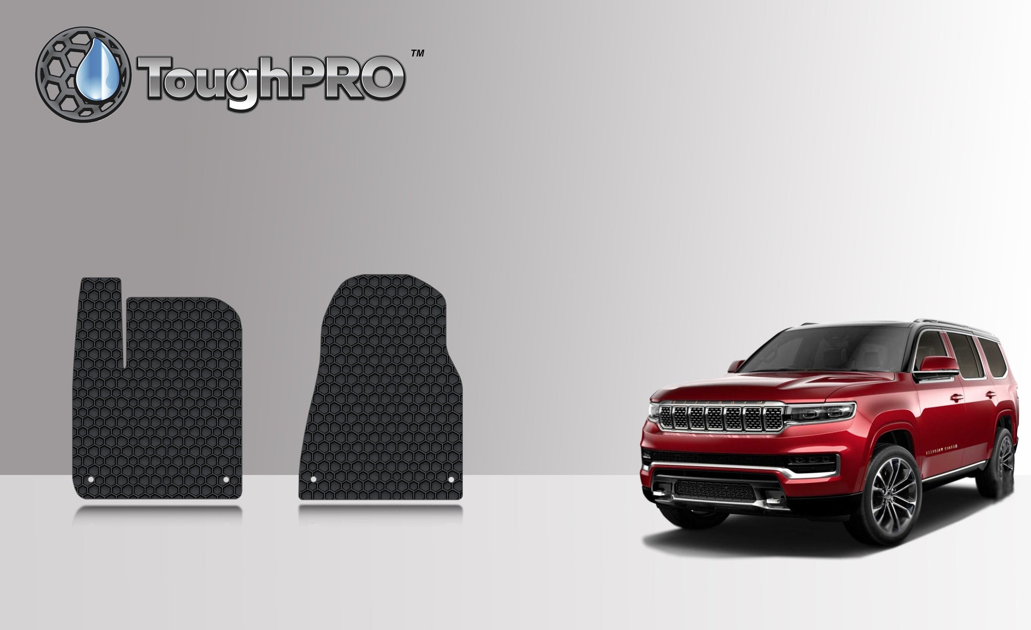 CUSTOM FIT FOR JEEP Wagoneer 2022 Two Front Mats