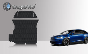 CUSTOM FIT FOR TESLA Model X 2022 Front Trunk Mat And Cargo Mat 5 Seater