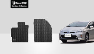 CUSTOM FIT FOR TOYOTA Prius 2012 Two Front Mats