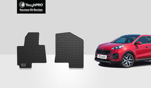 CUSTOM FIT FOR KIA Sportage 2014 Two Front Mats