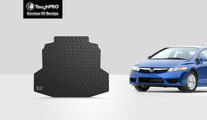 CUSTOM FIT FOR HONDA Civic 2006 Trunk Mat - Sedan- Not For Hybrid (Non Plug-In) Sedan Model