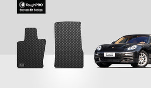 CUSTOM FIT FOR PORSCHE Panamera 2011 Two Front Mats