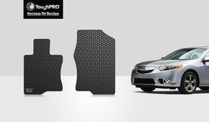 CUSTOM FIT FOR ACURA TSX 2013 Two Front Mats
