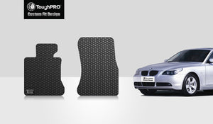 CUSTOM FIT FOR BMW 550i 2006 Two Front Mats Rear Wheel Drive