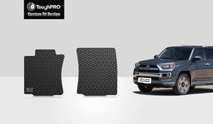 CUSTOM FIT FOR TOYOTA 4Runner 2014 Two Front Mats