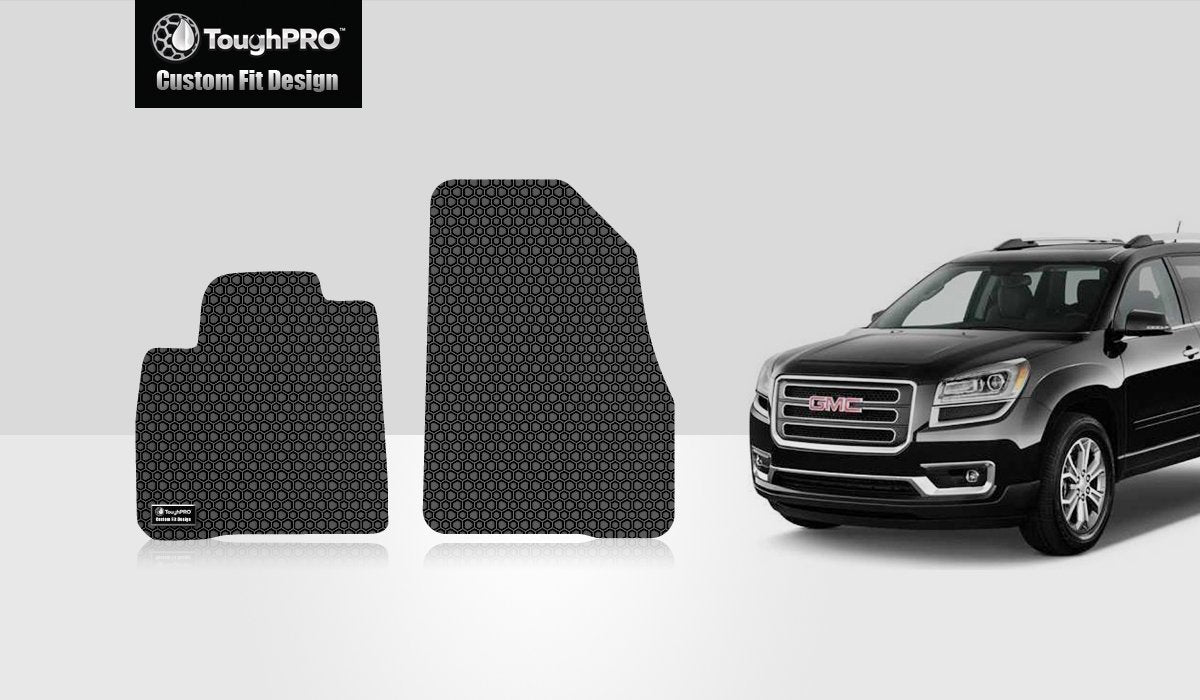 CUSTOM FIT FOR GMC Acadia Denali 2020 Two Front Mats 2nd Row