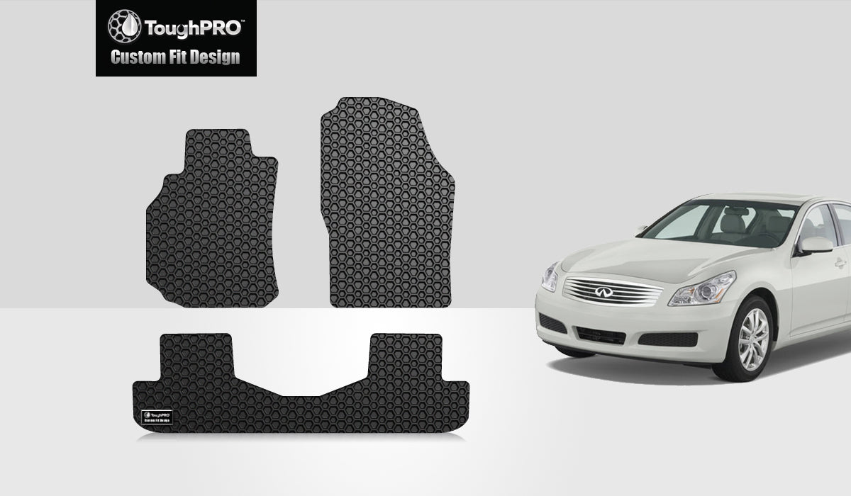 CUSTOM FIT FOR INFINITI G35 2003 1st & 2nd Row Sedan Model