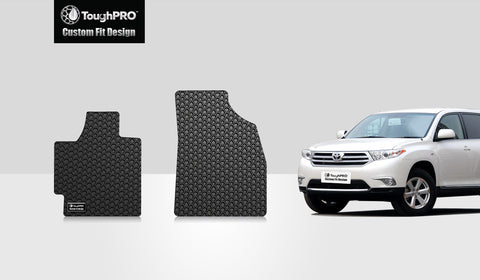 CUSTOM FIT FOR TOYOTA Highlander 2012 Two Front Mats