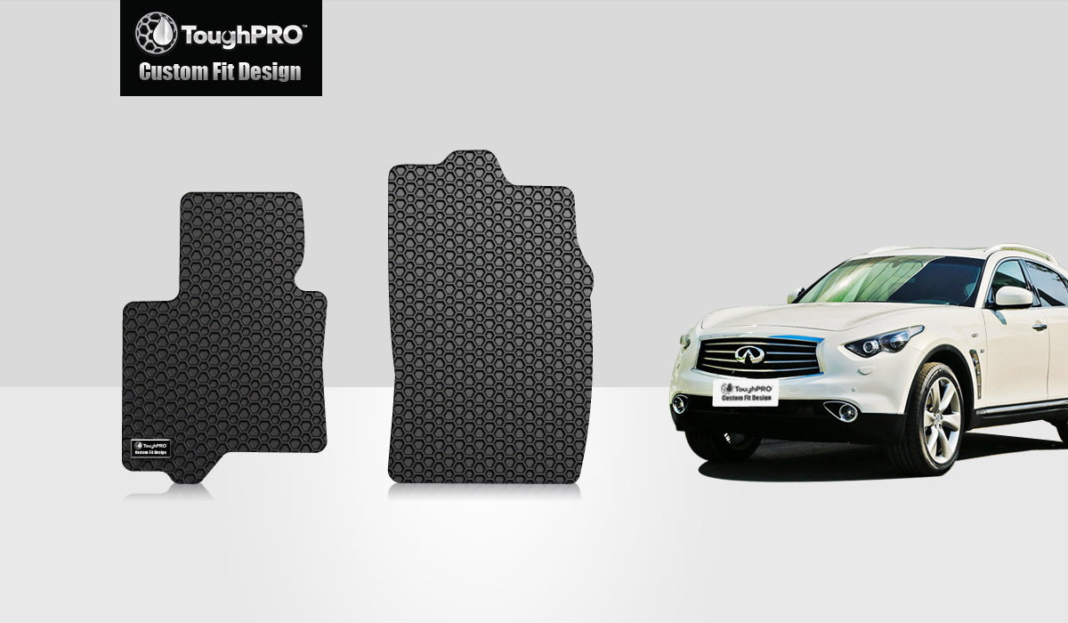 CUSTOM FIT FOR INFINITI QX70 2015 Two Front Mats